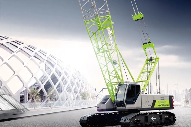 ZOOMLION ZCC550 crawler crane